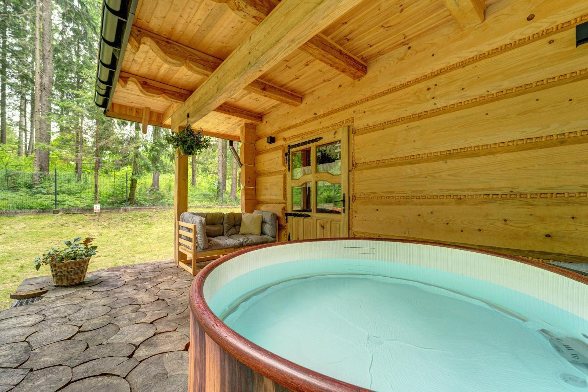 Chata Pod Nosalem - Domek Z Jacuzzi Z Bala W Zakopanym Zakopane Ngoại thất bức ảnh